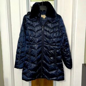 Michael Kors Women Hooded Puffer Coat